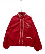 Championチャンピオン）の古着「ナイロンジャケット」｜レッド