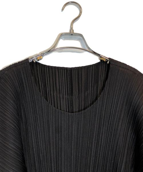 PLEATS PLEASE（プリーツプリーズ）PLEATS PLEASE (プリーツプリーズ) プリーツワンピース ブラウン サイズ:3の古着・服飾アイテム