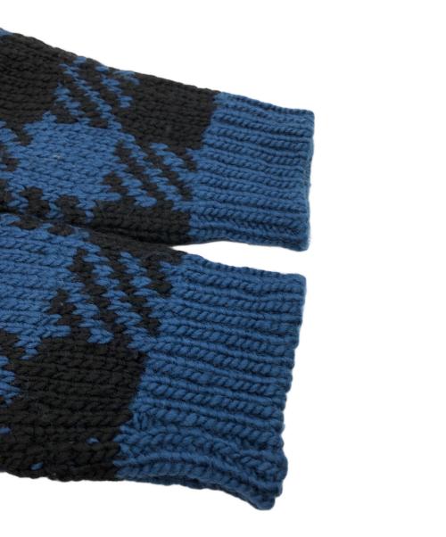 NUMBER (N)INE（ナンバーナイン）NUMBER (N)INE (ナンバーナイン) カウチンニット ネイビー サイズ:３の古着・服飾アイテム