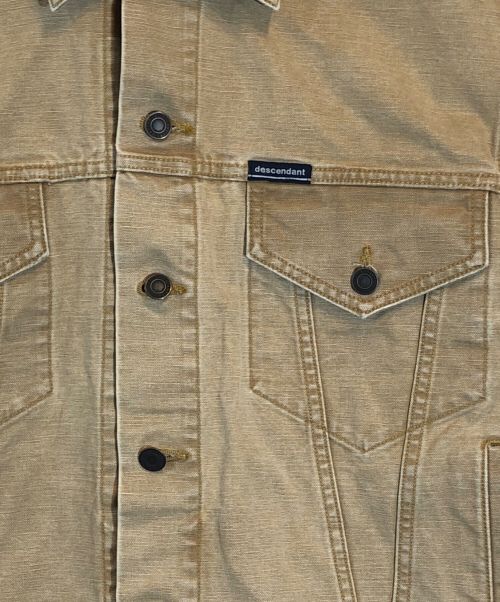 DESCENDANT（ディセンダント）DESCENDANT (ディセンダント) DALLAS DUCK JACKET ブラウン サイズ:SIZE 1の古着・服飾アイテム
