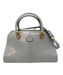 TOD'S（トッズ）の古着「セラ2WAYバッグ」｜スカイブルー