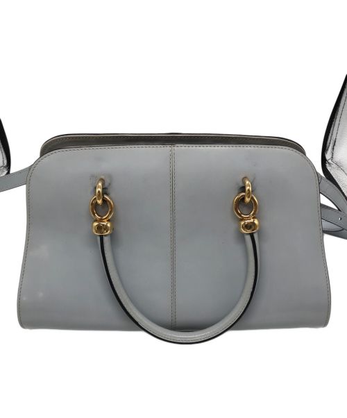 TOD'S（トッズ）TOD'S (トッズ) セラ2WAYバッグ スカイブルーの古着・服飾アイテム