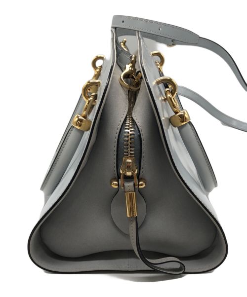 TOD'S（トッズ）TOD'S (トッズ) セラ2WAYバッグ スカイブルーの古着・服飾アイテム