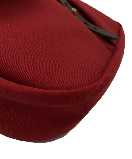 Billingham（ビリンガム）Billingham (ビリンガム) ウィッカムサッチェル スモール レッド サイズ:SMALLの古着・服飾アイテム