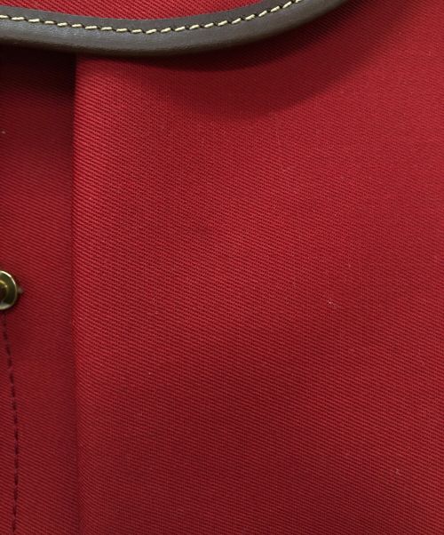 Billingham（ビリンガム）Billingham (ビリンガム) ウィッカムサッチェル スモール レッド サイズ:SMALLの古着・服飾アイテム