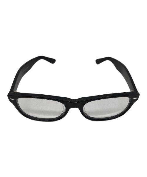 UNCROWD（アンクラウド）UNCROWD (アンクラウド) 伊達眼鏡 ブラックの古着・服飾アイテム