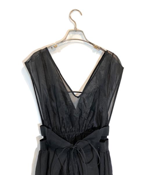 Belle vintage（ベル ヴィンテージ）BELLE VINTAGE (ベル ヴィンテージ) BACKレースUPコルセットレイヤードブラウスⅡ ブラック サイズ:SIZE Freeの古着・服飾アイテム