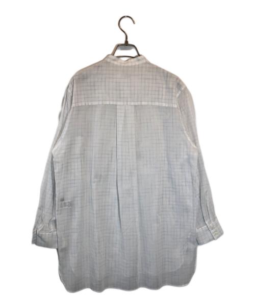 STEVEN ALAN（スティーブンアラン）STEVEN ALAN (スティーブンアラン) COTTON VOIL STAND COLLAR SHIRT ホワイト サイズ:SIZE Sの古着・服飾アイテム