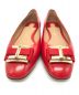 中古・古着 Salvatore Ferragamo (サルヴァトーレ フェラガモ) パンプス レッド サイズ:SIZE 8：12000円