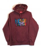 SUPREMEシュプリーム）の古着「CHAINSTITCH HOODED SWEATSHIRT」｜レッド