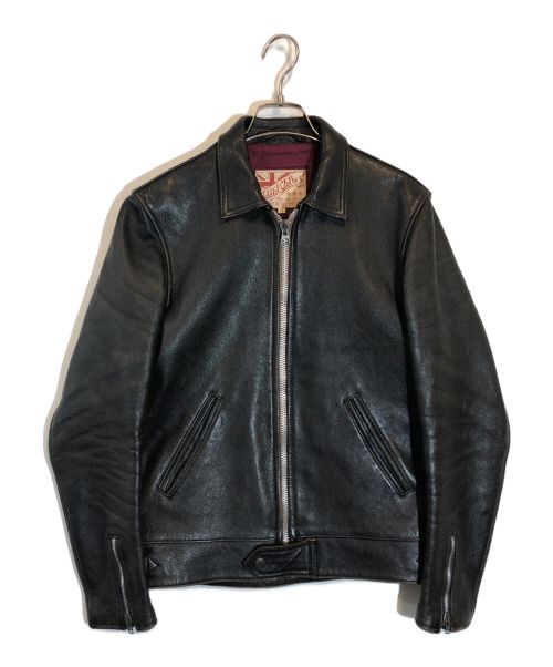 ADDICT CLOTHES（アディクト クローズ）ADDICT CLOTHES (アディクト クローズ) CENTER-ZIP JACKET ブラック サイズ:36の古着・服飾アイテム