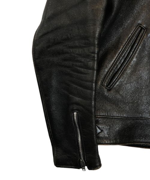 ADDICT CLOTHES（アディクト クローズ）ADDICT CLOTHES (アディクト クローズ) CENTER-ZIP JACKET ブラック サイズ:36の古着・服飾アイテム