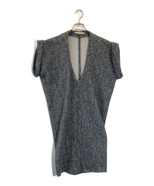 BALENCIAGA PARIS（バレンシアガ パリス）BALENCIAGA PARIS (バレンシアガ パリス) スウェットノースリーブワンピース グレー サイズ:SIZE 38の古着・服飾アイテム