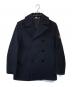 GUCCI（グッチ）の古着「タイガー刺繍Pコート」｜ネイビー