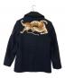 GUCCI (グッチ) タイガー刺繍Pコート ネイビー サイズ:46（170/88A）：60000円