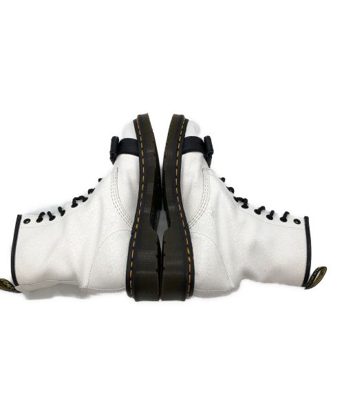 Dr.Martens（ドクターマーチン）Dr.Martens (ドクターマーチン) 8ホールブーツ ホワイト サイズ:UK 6の古着・服飾アイテム