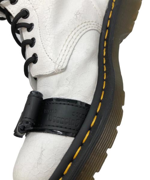 Dr.Martens（ドクターマーチン）Dr.Martens (ドクターマーチン) 8ホールブーツ ホワイト サイズ:UK 6の古着・服飾アイテム