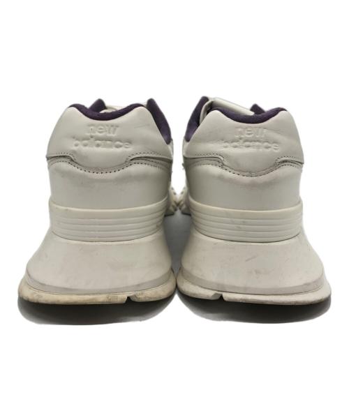 NEW BALANCE（ニューバランス）NEW BALANCE (ニューバランス) OVERCOAT (オーバーコート) tokyo design studio (トウキョウデザインスタジオ) スニーカー ホワイト サイズ:US10の古着・服飾アイテム