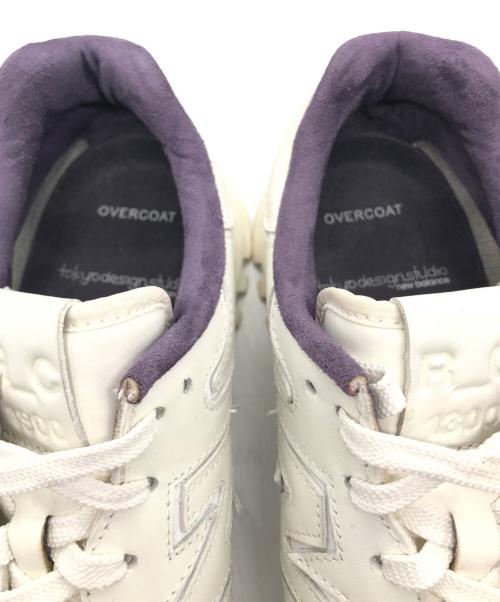 NEW BALANCE（ニューバランス）NEW BALANCE (ニューバランス) OVERCOAT (オーバーコート) tokyo design studio (トウキョウデザインスタジオ) スニーカー ホワイト サイズ:US10の古着・服飾アイテム