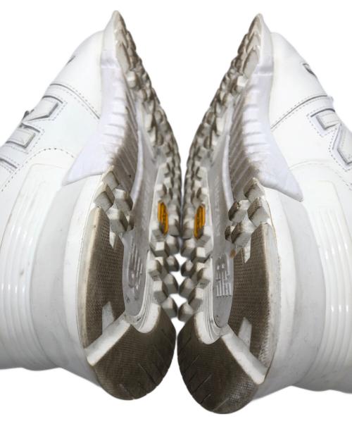 NEW BALANCE（ニューバランス）NEW BALANCE (ニューバランス) OVERCOAT (オーバーコート) tokyo design studio (トウキョウデザインスタジオ) スニーカー ホワイト サイズ:US10の古着・服飾アイテム