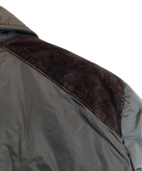 PRADA（プラダ）PRADA (プラダ) 切替ダウンジャケット ブラック サイズ:Mの古着・服飾アイテム