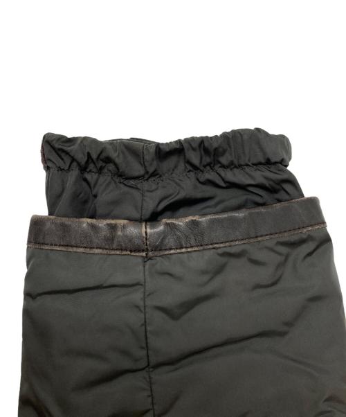 PRADA（プラダ）PRADA (プラダ) 切替ダウンジャケット ブラック サイズ:Mの古着・服飾アイテム