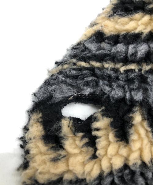 WILD THINGS（ワイルドシングス）WILD THINGS (ワイルドシングス) ノルディックフリースカーディガン ブラック サイズ:下記参照の古着・服飾アイテム