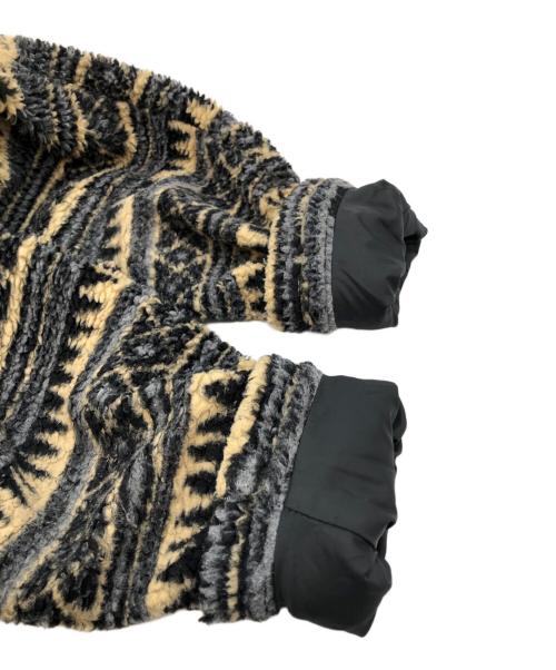 WILD THINGS（ワイルドシングス）WILD THINGS (ワイルドシングス) ノルディックフリースカーディガン ブラック サイズ:下記参照の古着・服飾アイテム