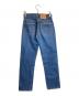 LEVI'S (リーバイス) デニムパンツ インディゴ サイズ:30-34(表記）実寸ウェスト平置き35cm 股下75cm：30000円