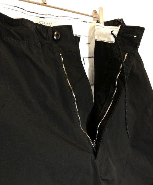 SEDAN ALL-PURPOSE（セダンオールパーパス）SEDAN ALL-PURPOSE (セダンオールパーパス) ナイロンテックパンツ ブラック サイズ:XLの古着・服飾アイテム
