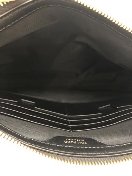 TOM FORD（トムフォード）TOM FORD (トムフォード) ナイロンポーチクラッチバッグ ブラック サイズ:下記参照の古着・服飾アイテム