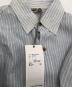 中古・古着 MAATEE&SONS (マーティーアンドサンズ) Gupta khadi silk stripe／長袖シャツ ブルー サイズ:SIZE 1：45000円
