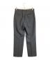 AURALEE (オーラリー) BLUEFACED WOOL CHECK SLACKS グレー サイズ:SIZE 3：27000円