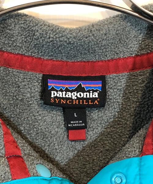 Patagonia SYNCHILLA（パタゴニア シンチラ）Patagonia SYNCHILLA (パタゴニア シンチラ) シンチラ スナップT グレー サイズ:SIZE Lの古着・服飾アイテム