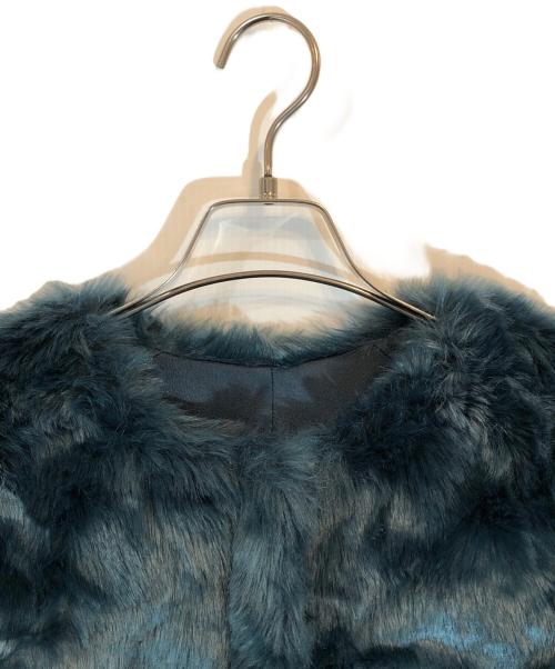 Ameri（アメリ）AMERI (アメリ) REVERSIBLE MOTTLED FURVEST ネイビー サイズ:SIZE FREEの古着・服飾アイテム