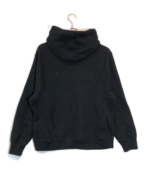 GUCCI（グッチ）GUCCI (グッチ) テニス刺繍ロゴフーディー ブラック サイズ:Sの古着・服飾アイテム