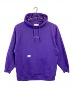 WTAPSダブルタップス）の古着「プルオーバーパーカー」｜パープル