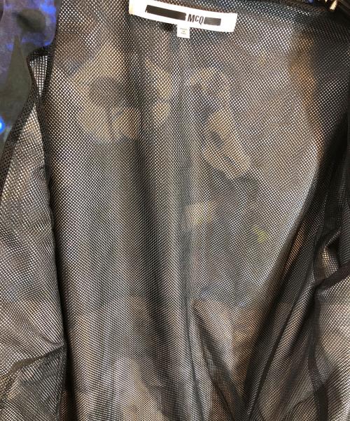 MCQ（マックキュー）MCQ (マックキュー) フラワープリントナイロンジャケット ブルー サイズ:SIZE IT 50の古着・服飾アイテム