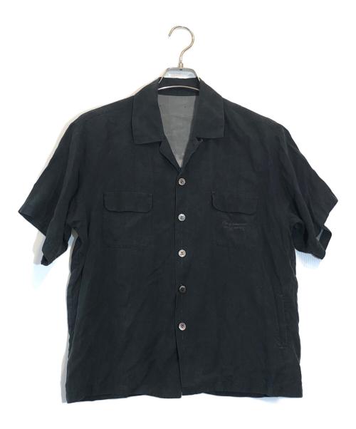UNDERCOVER（アンダーカバー）UNDERCOVER (アンダーカバー) オープンカラーシャツ ブラック サイズ:2の古着・服飾アイテム