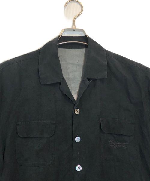 UNDERCOVER（アンダーカバー）UNDERCOVER (アンダーカバー) オープンカラーシャツ ブラック サイズ:2の古着・服飾アイテム