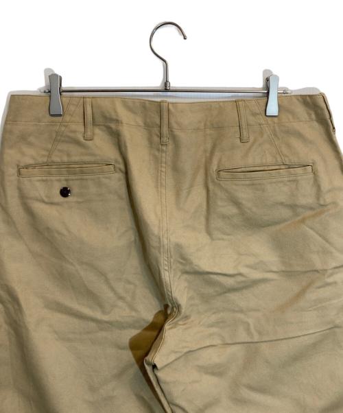 eYe COMME des GARCONS JUNYAWATANABE MAN（アイ コム デ ギャルソン ジュンヤ ワタナベ マン）eYe COMME des GARCONS JUNYAWATANABE MAN (アイ コム デ ギャルソン ジュンヤ ワタナベ マン) 裏切替ストレートパンツ ベージュ サイズ:SIZE Lの古着・服飾アイテム