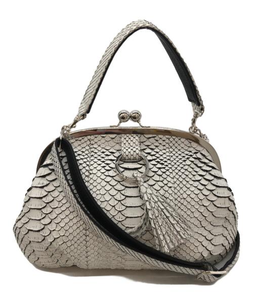 記載なし（ナシ）記載なし (記載ナシ) 2WAYバッグ ホワイトの古着・服飾アイテム