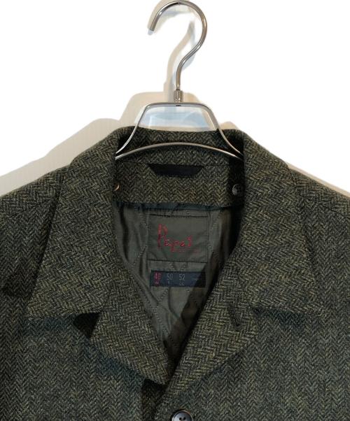 PAPAS（パパス）PAPAS (パパス) ライナー付ジャケット カーキ サイズ:SIZE 48の古着・服飾アイテム