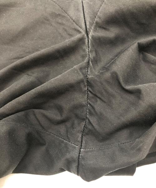 ALMOSTBLACK（オールモストブラック）ALMOSTBLACK (オールモストブラック) ワイドフライトパンツ ブラック サイズ:1の古着・服飾アイテム