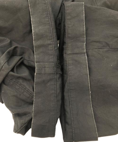 ALMOSTBLACK（オールモストブラック）ALMOSTBLACK (オールモストブラック) ワイドフライトパンツ ブラック サイズ:1の古着・服飾アイテム