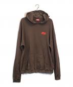 DIESELディーゼル）の古着「プリントパーカー」｜ブラウン