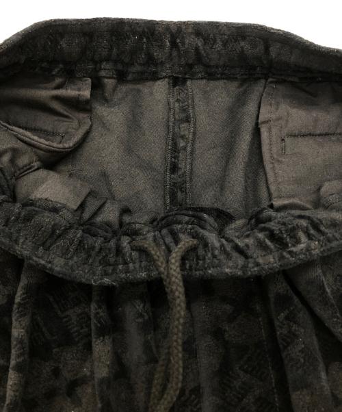 BUDS POOL（バッズプール）BUDS POOL (バッズプール) GAKKIN (ガッキン) イージーパンツ ブラック サイズ:SIZE Lの古着・服飾アイテム