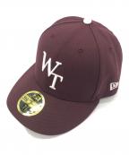 New Era×WTAPSニューエラ×ダブルタップス）の古着「キャップ」｜ボルドー