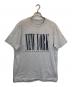 ALEXANDER WANG（アレキサンダーワン）の古着「SHORT SLEEVE TEE WITH NY PUFF GRAPHIC」｜グレー