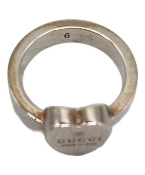 GUCCI（グッチ）GUCCI (グッチ) ハートモチーフリング シルバー サイズ:下記参照の古着・服飾アイテム